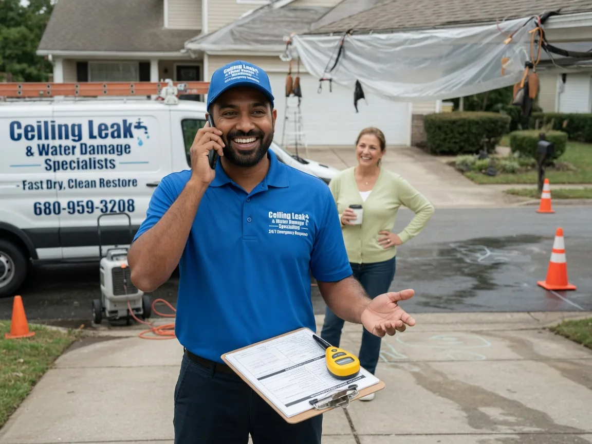 Ceiling Leak Cleanup Montezuma, IA FAQs